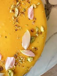 Saffron Rosewater Cake
